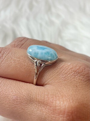 Dive In Larimar Ring