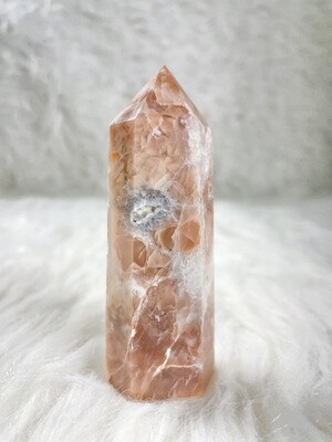 Lava Droplets Ibis Jasper in Quartz