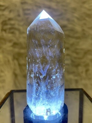 Magical Secret Blue Angel Feather Quartz