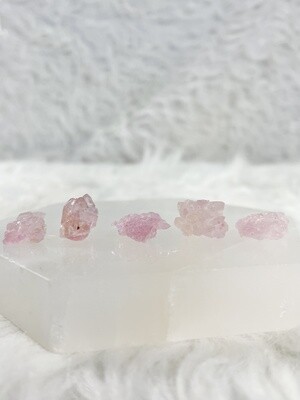 Rare Rose Crystallized Rose Quartz