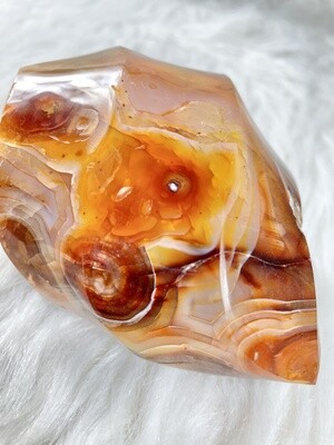 Simmering Embers Carnelian Flame