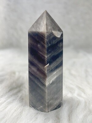 Silver Stripes Silver Obsidian Tower