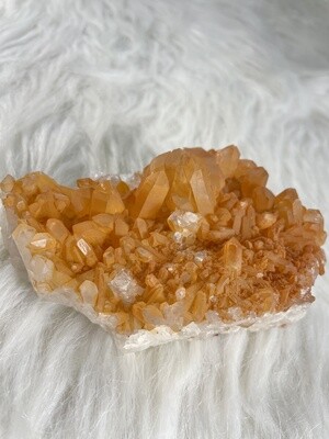Golden Swords Tangerine Quartz Cluster