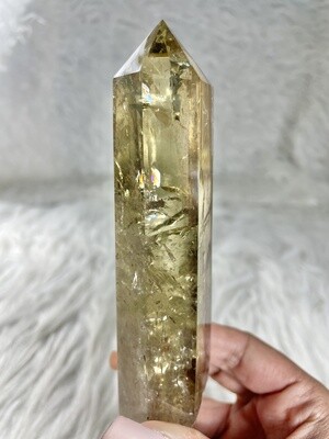 Golden Child Smoky Citrine Point