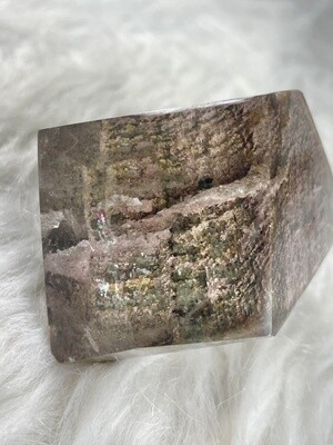 Pink Stairs Garden Quartz Freeform
