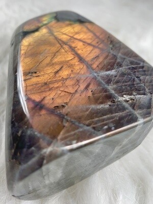 Fireworks Self-Standing Labradorite Freeform