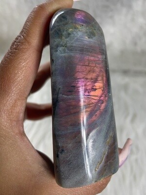 Magic Book Pink Labradorite Freeform