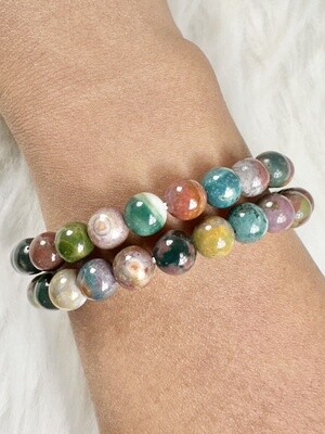 Candy Ocean Jasper Bracelets