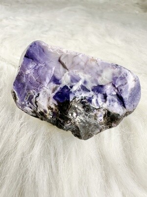 Purple Feathers Tiffany Stone