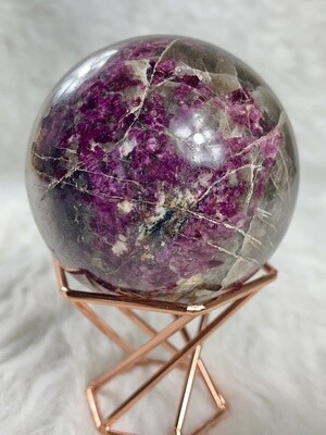 Dark Queen Eudialyte Sphere