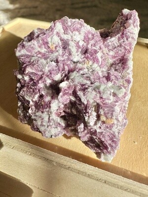Whispers of Tranquility Raw Pink Lepidolite