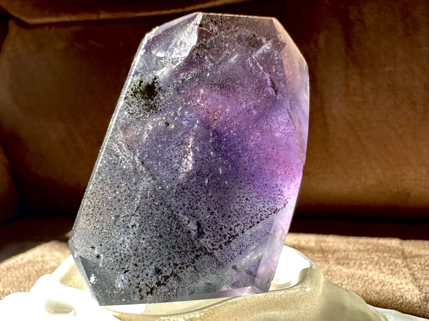 Star Scape Fluorite with Pyrite Freeform