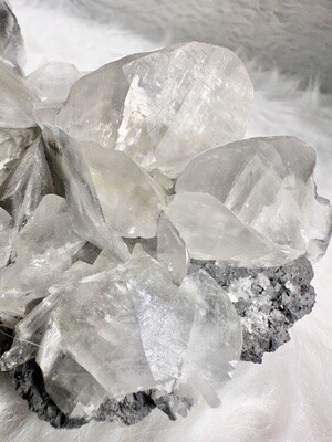 Rainbow UFO Calcite Specimen