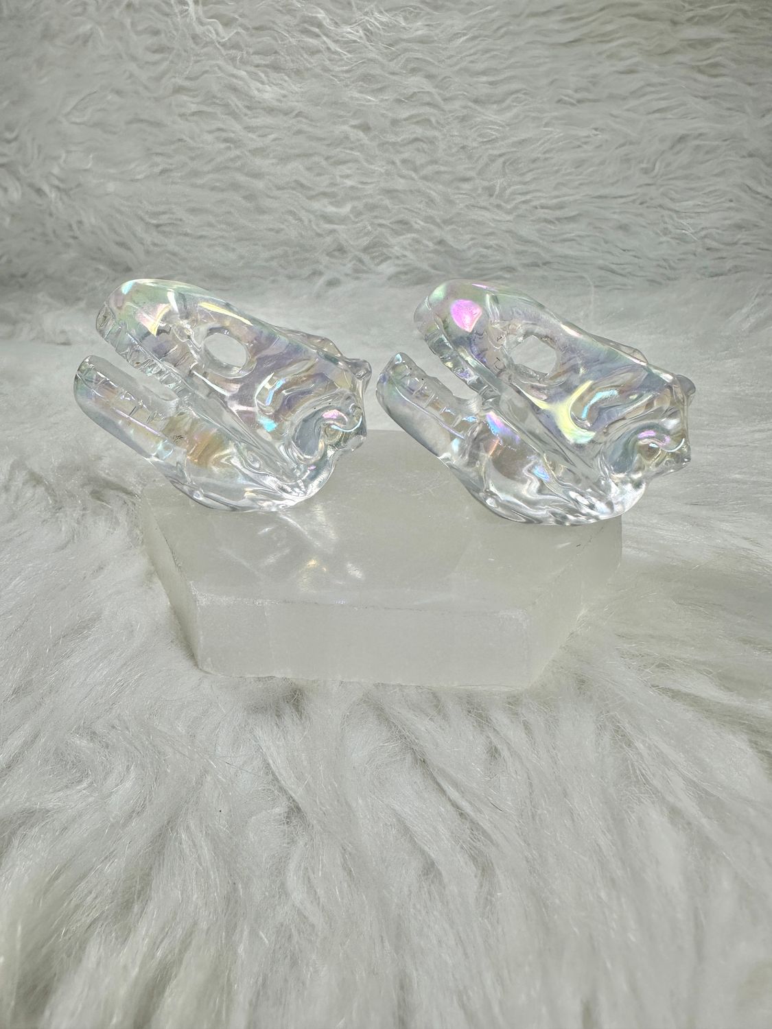 Aura Quartz T-Rex Head