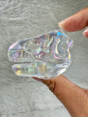 Aura Quartz T-Rex Head