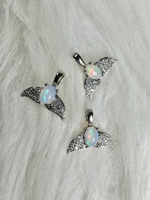 Opal Mermaid Tail Necklace