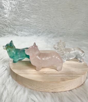 Bubble Butt Crystal Corgis