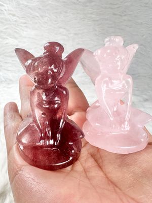 Tinkerbelle Fairy Crystal Carvings