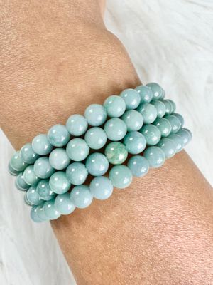 Guatemalan Jade Stretch Bracelets