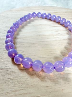 Lavender Moon Quartz Stretch Bracelet