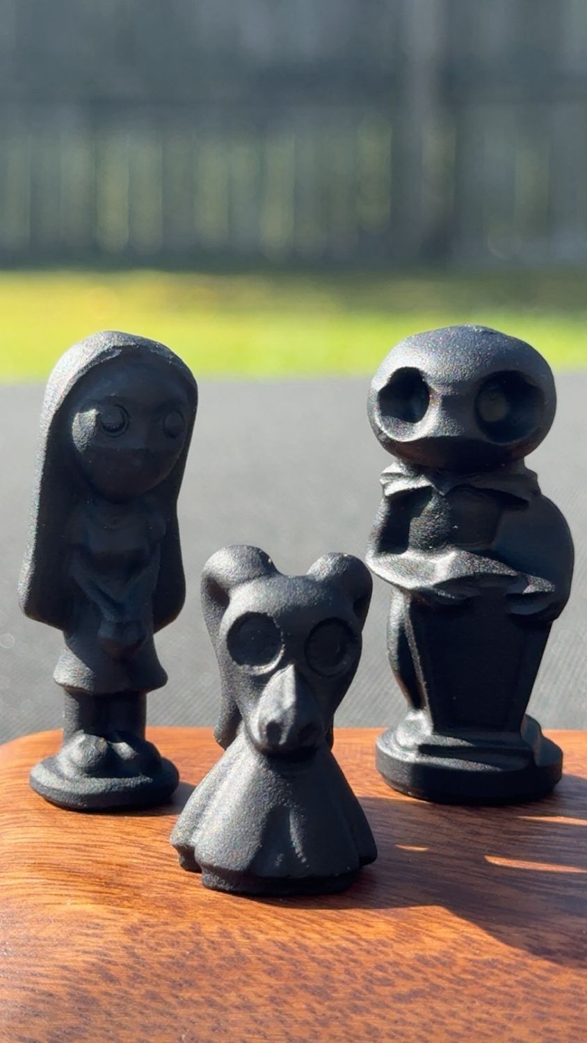 Nightmare Before Christmas in Black Obsidian