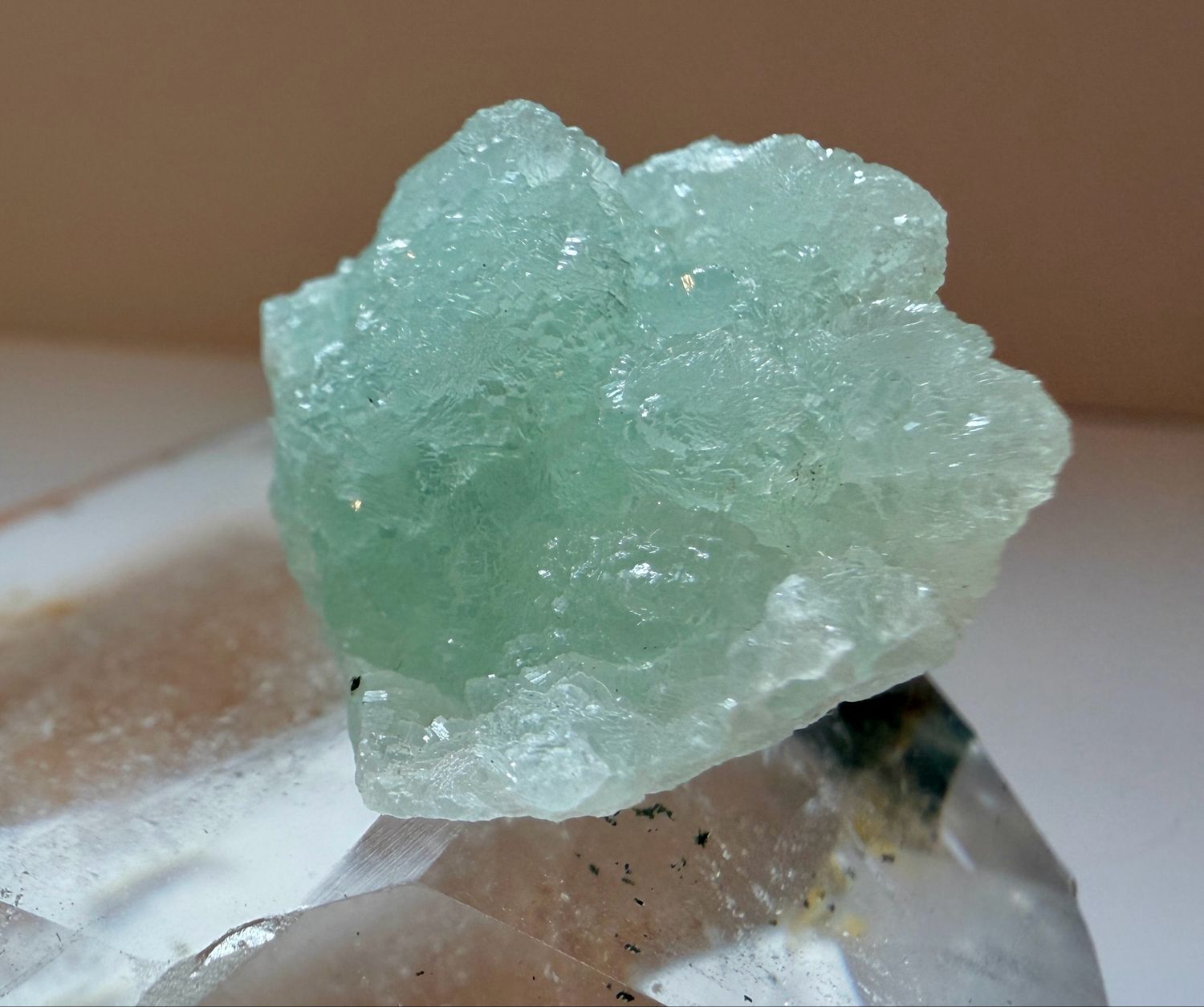 Pocket Mint Fluorite 