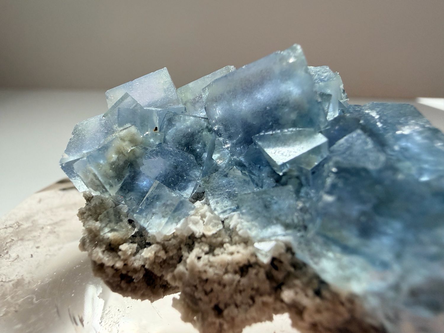 Dark Cold Blue Fluorite