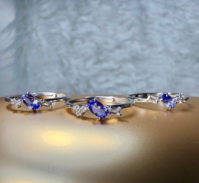 Elegant Amethyst on Adjustable Silver Band