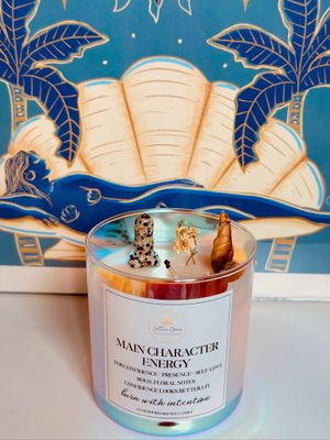 The Cheeky Ritual Collection: Hand-Poured Soy Crystal Candles