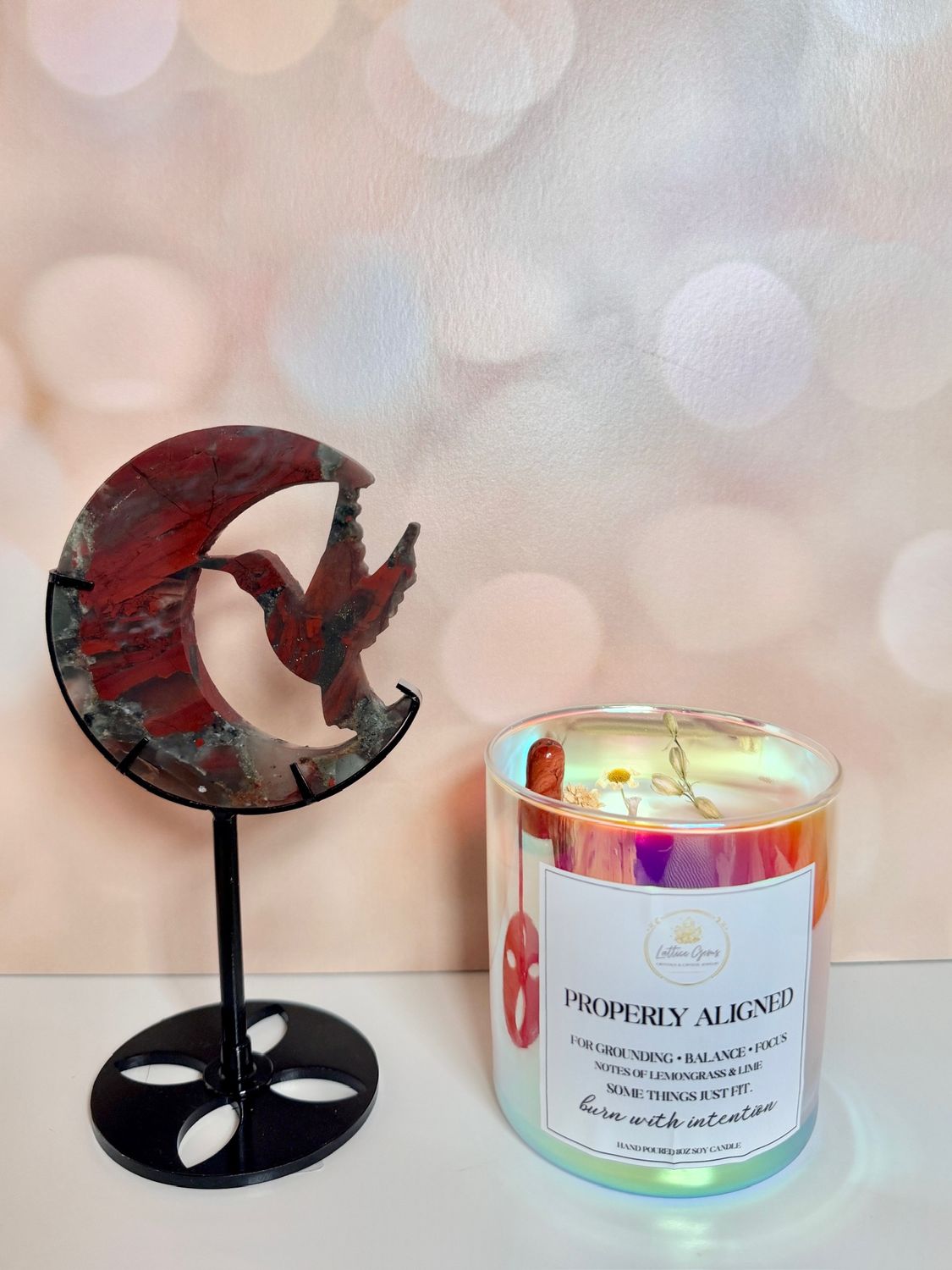 The Cheeky Ritual Collection: Hand-Poured Soy Crystal Candles