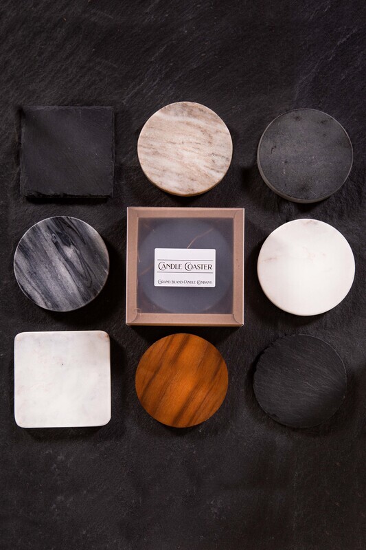 Square Slate Candle Coaster