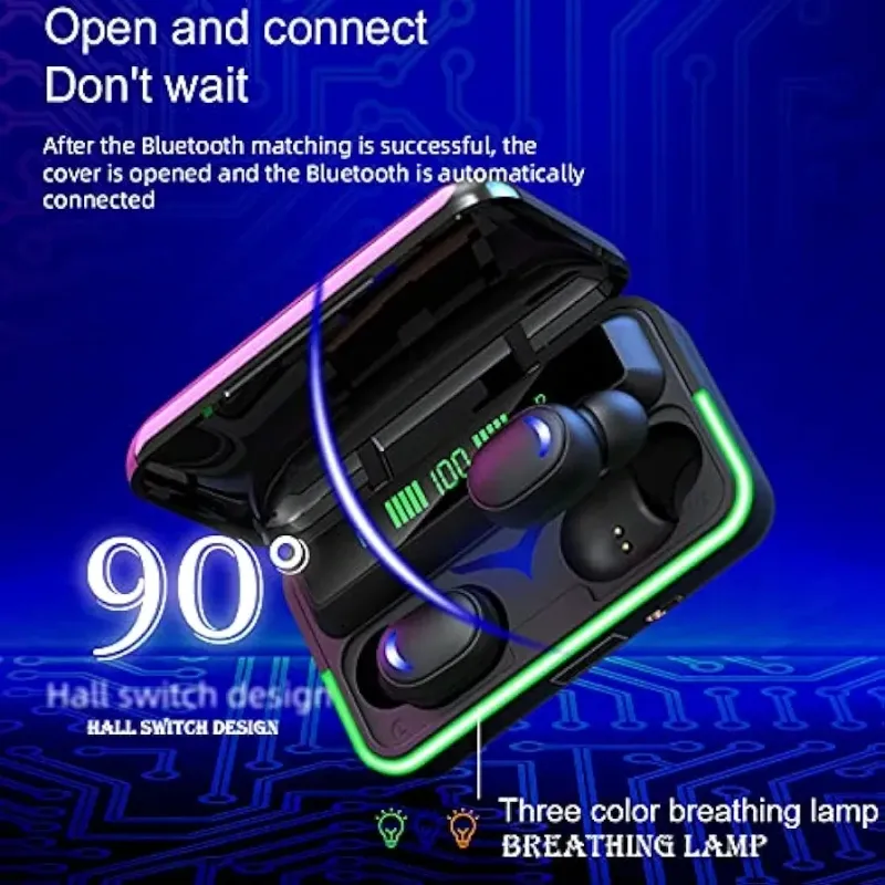 M10 Earphones with charging case