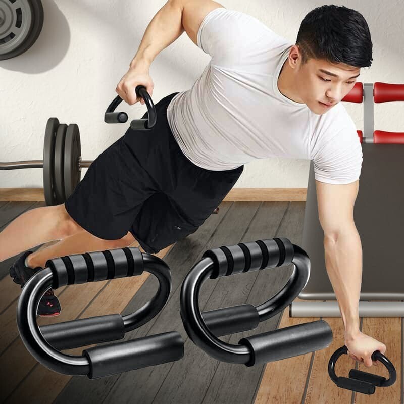 S shape push up bars