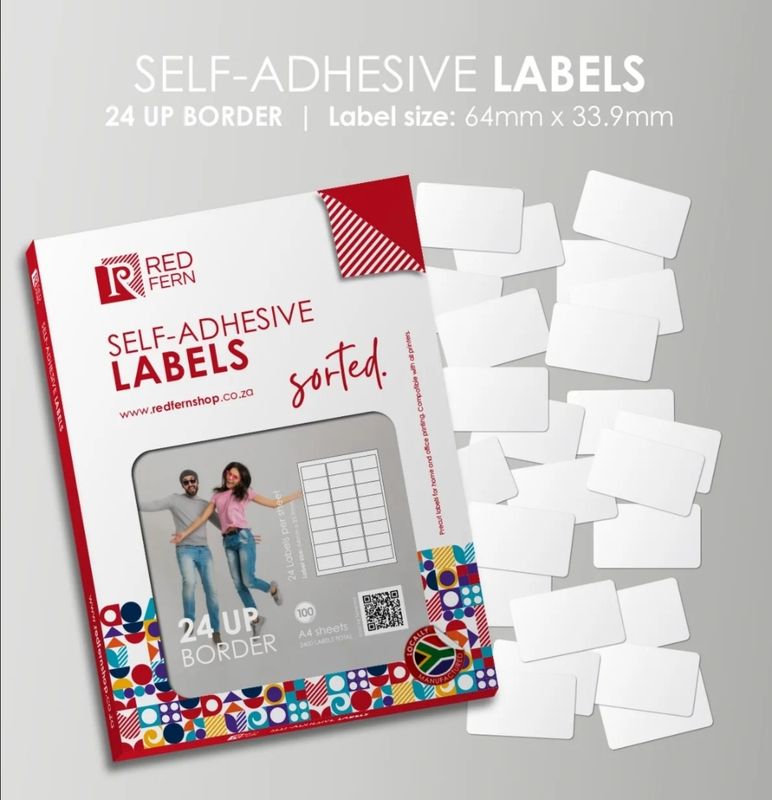 24 up Printable labels