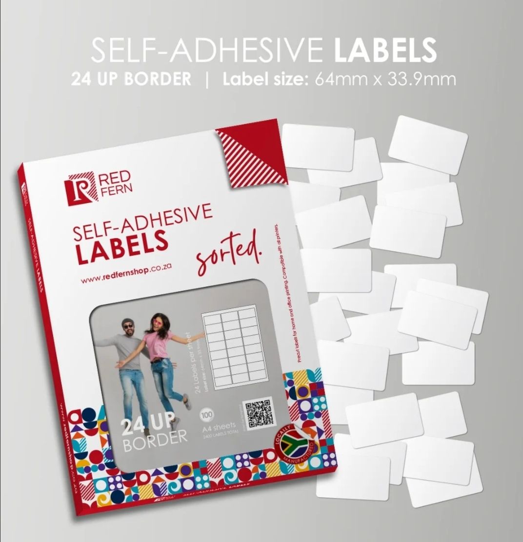 24 up Printable labels