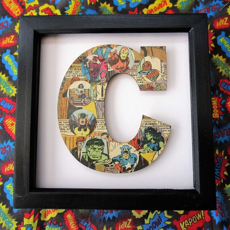 VINTAGE COMIC BOOK LETTER