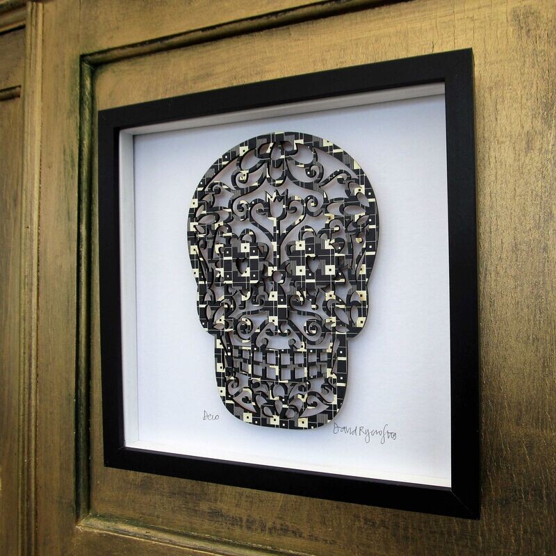 DECOUPAGE SUGAR SKULL