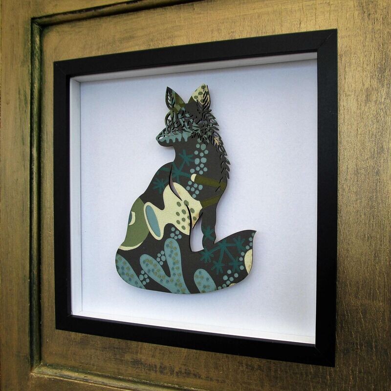 DECOUPAGE FOX