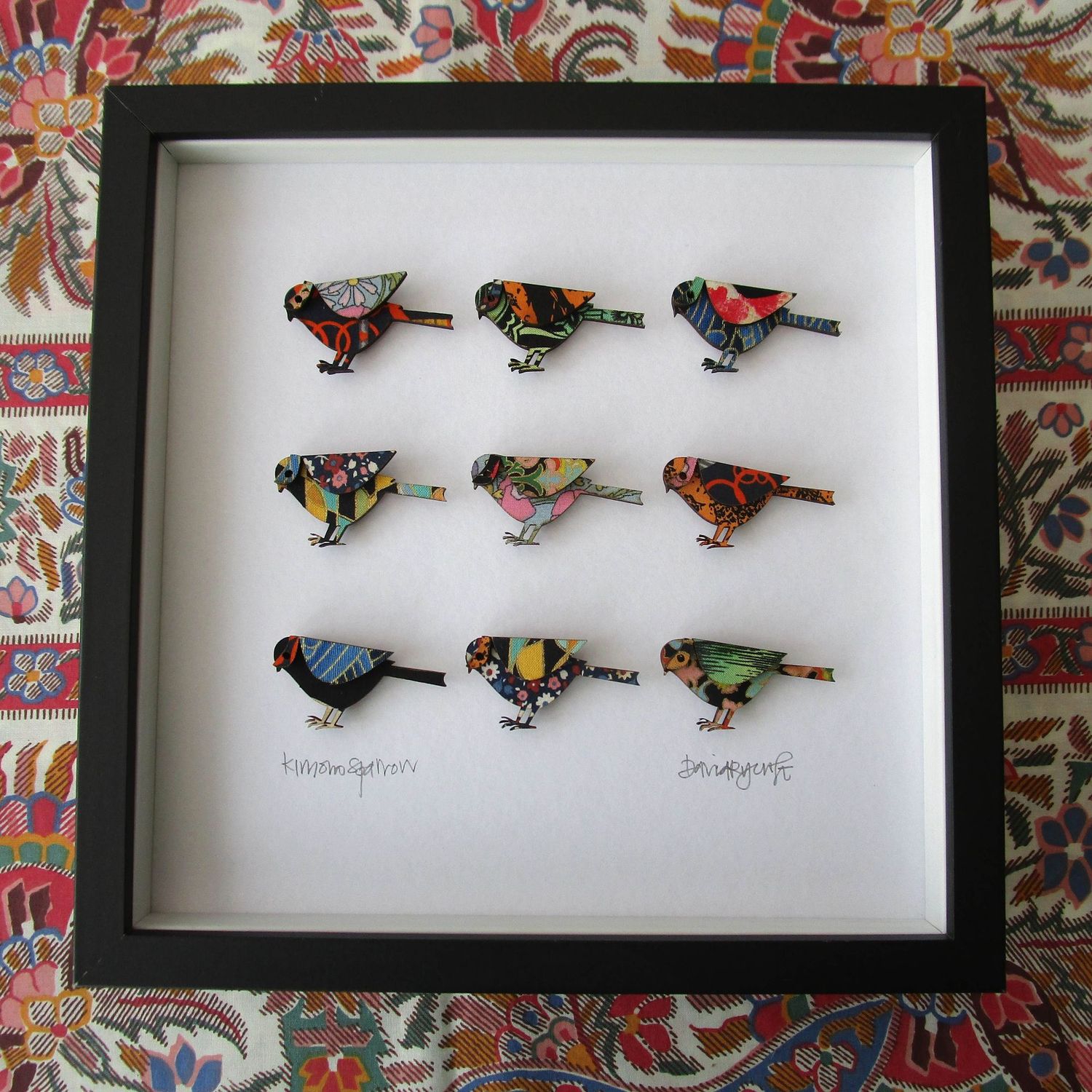 DECOUPAGE SPARROWS