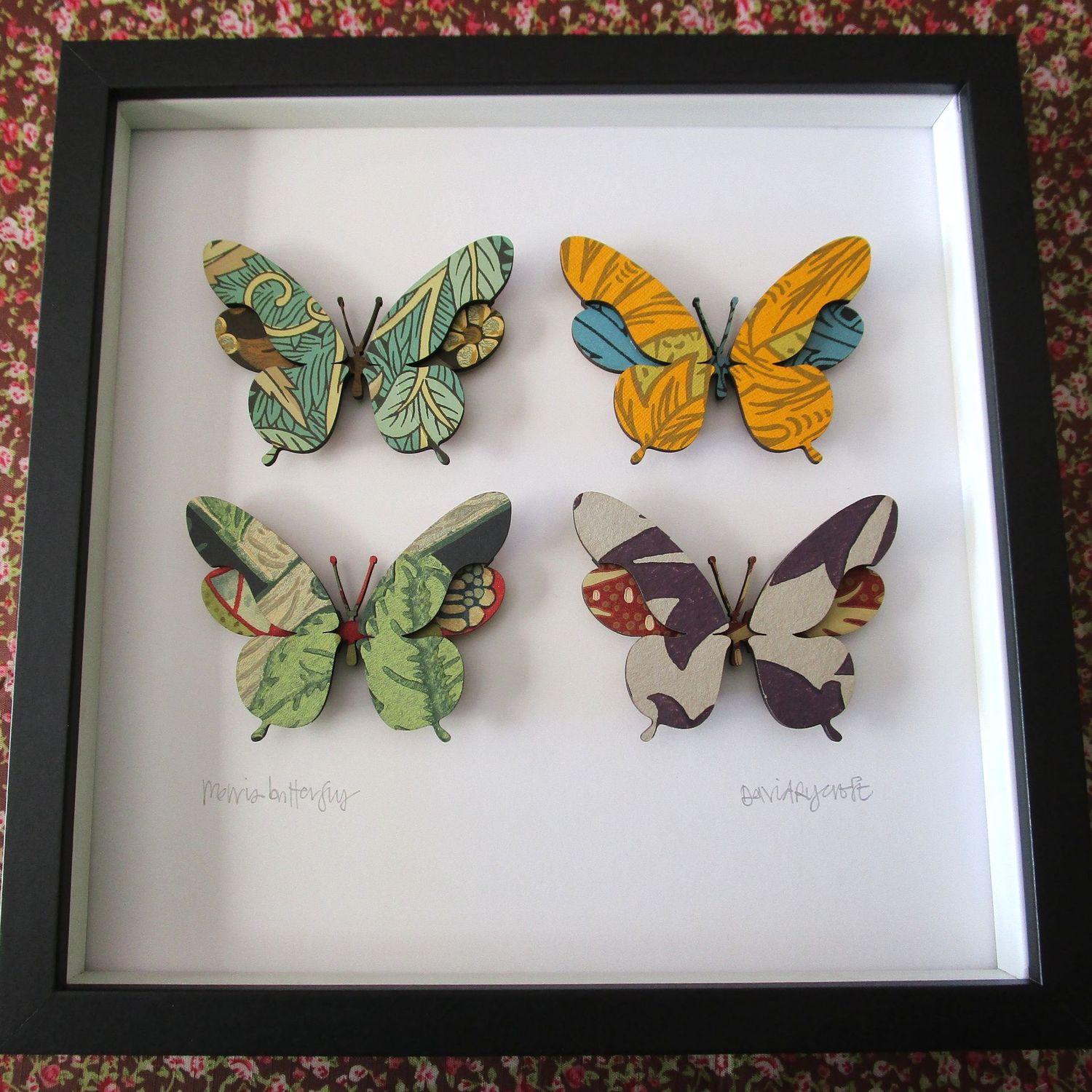 WILLIAM MORRIS BUTTERFLY