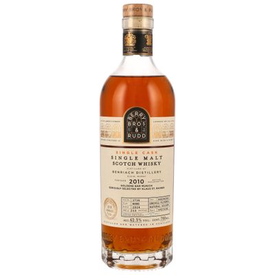Benriach 2010/2024 Berry Brod. &amp; Rudd Goldene Bar Miniatur