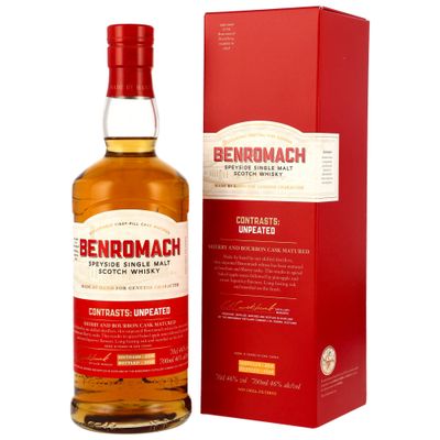 Benromach Contrasts Unpeated 2014/2024 Miniatur
