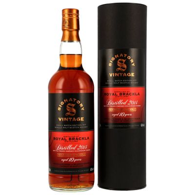 Royal Brackla 2014/2025 - 10y.o. Signatory Small Batch Miniatur