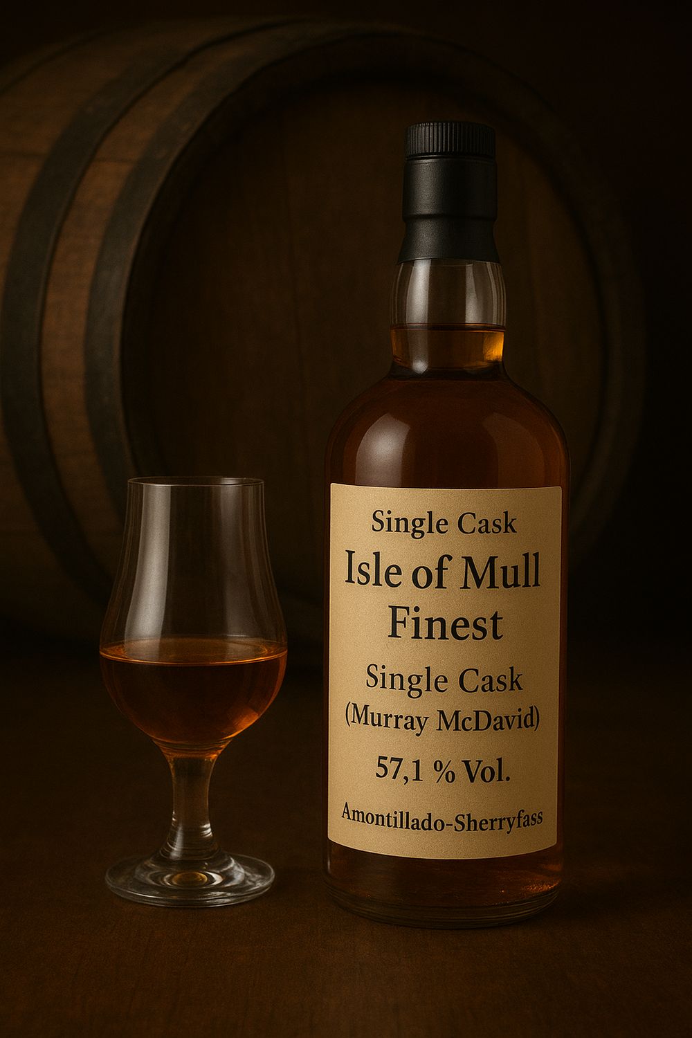 Single Cask - Isle of Mull-Finest – (Murray McDavid) 57,1 % Vol. - Vorbestellung