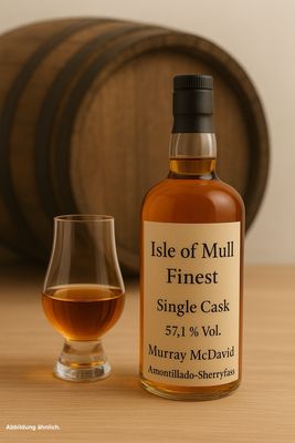 Single Cask - Isle of Mull-Finest – (Murray McDavid) 57,1 % Vol. - Vorbestellung
