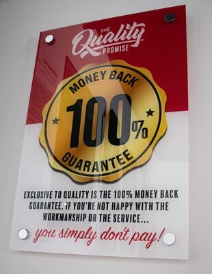 Money Back Guarantee Template