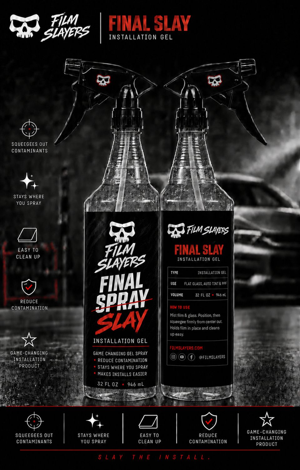 Final Slay - Spray Installation Gel Final Slay - Spray Installation Gel
