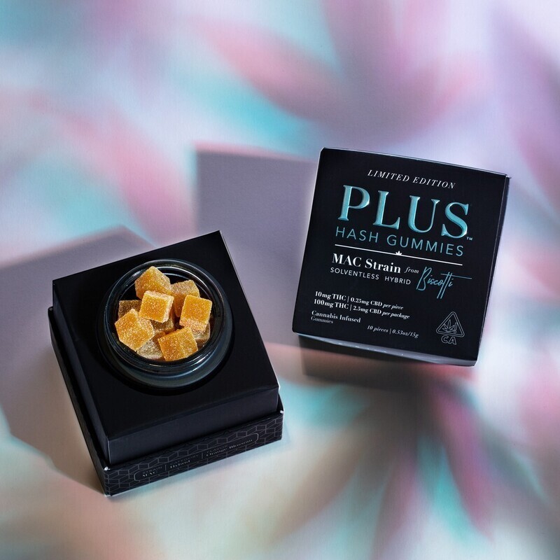 PLUS Cannabis-Infused Gummies now available