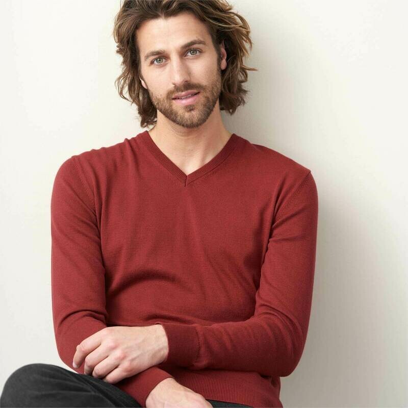 LivingCrafts Pullover rot