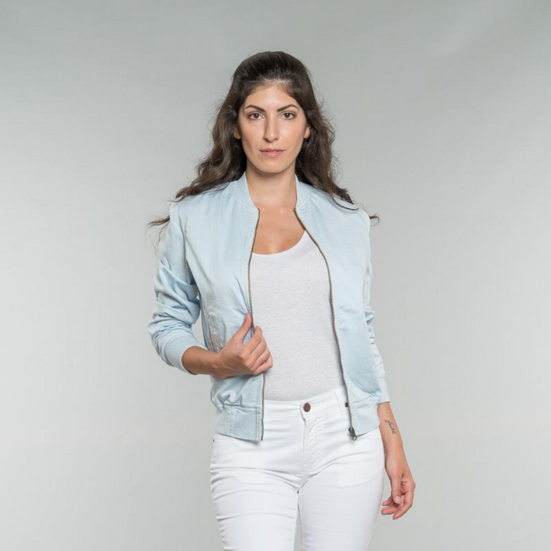 Feuervogl Blouson hellblau